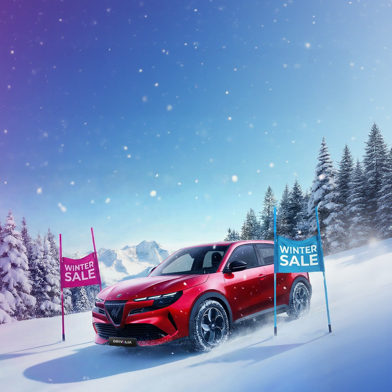 Downhill prices with the Winter Sales Drivalia